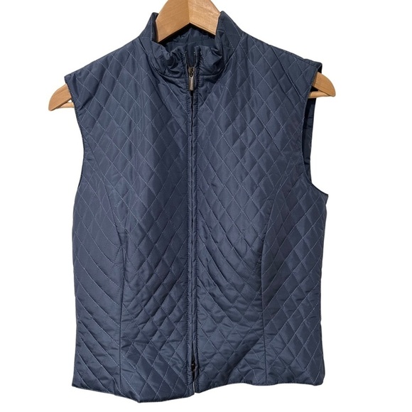 Giorgio Armani Classico Diamond Stitch Quilted Women’s Vest LIKE NEW - Picture 1 of 8